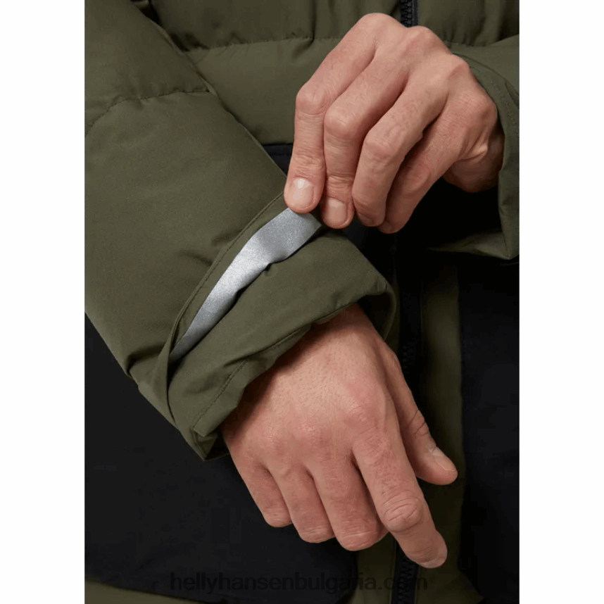 мъже мъжко патрулно бухнало изолирано яке 80V22D398 полезност гр Helly-Hansen