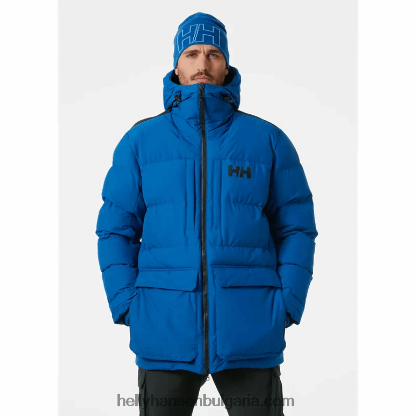 мъже мъжко патрулно бухнало изолирано яке 80V22D399 дълбок фиорд Helly-Hansen