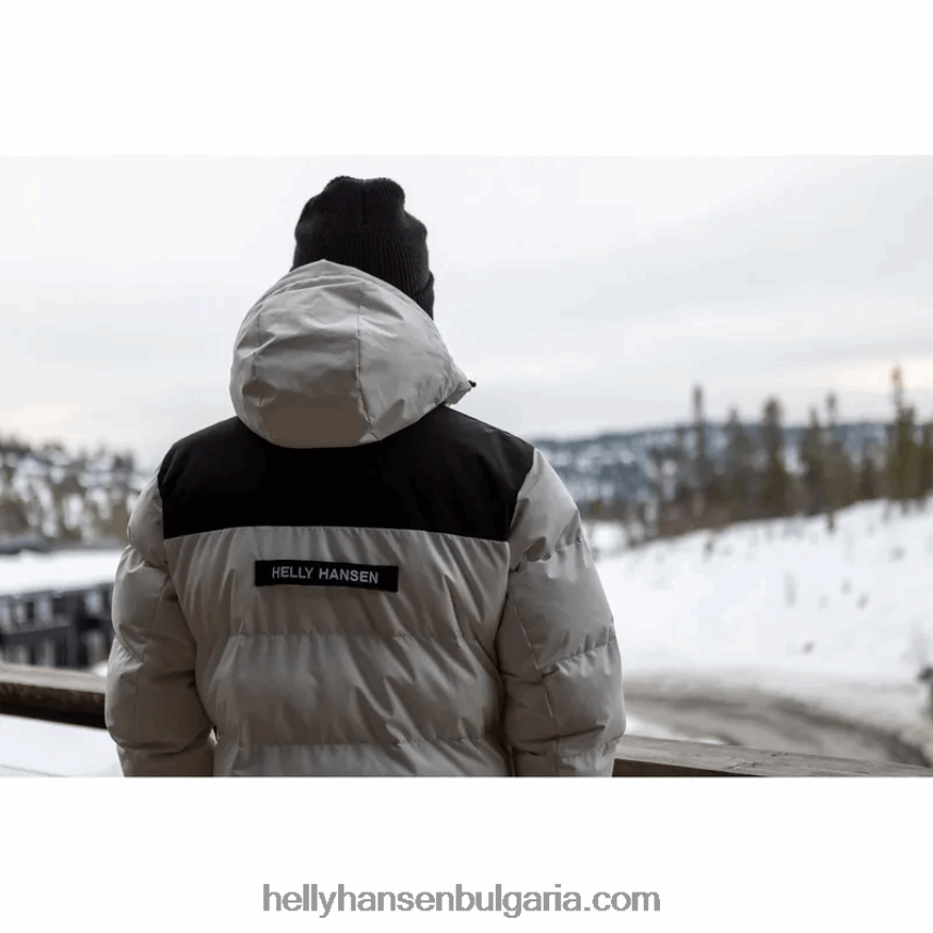 мъже мъжко патрулно бухнало изолирано яке 80V22D401 нимб облак Helly-Hansen