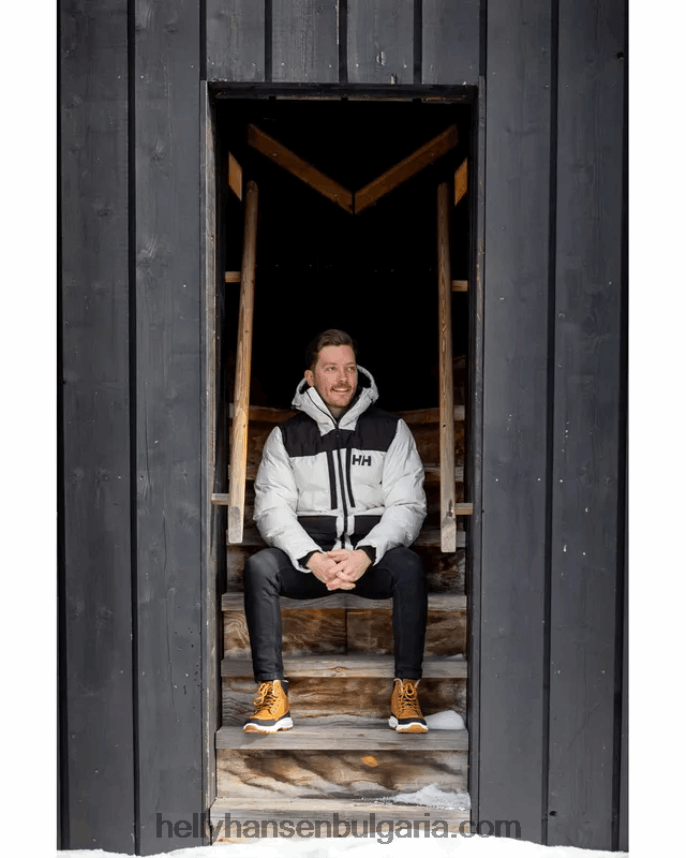 мъже мъжко патрулно бухнало изолирано яке 80V22D401 нимб облак Helly-Hansen