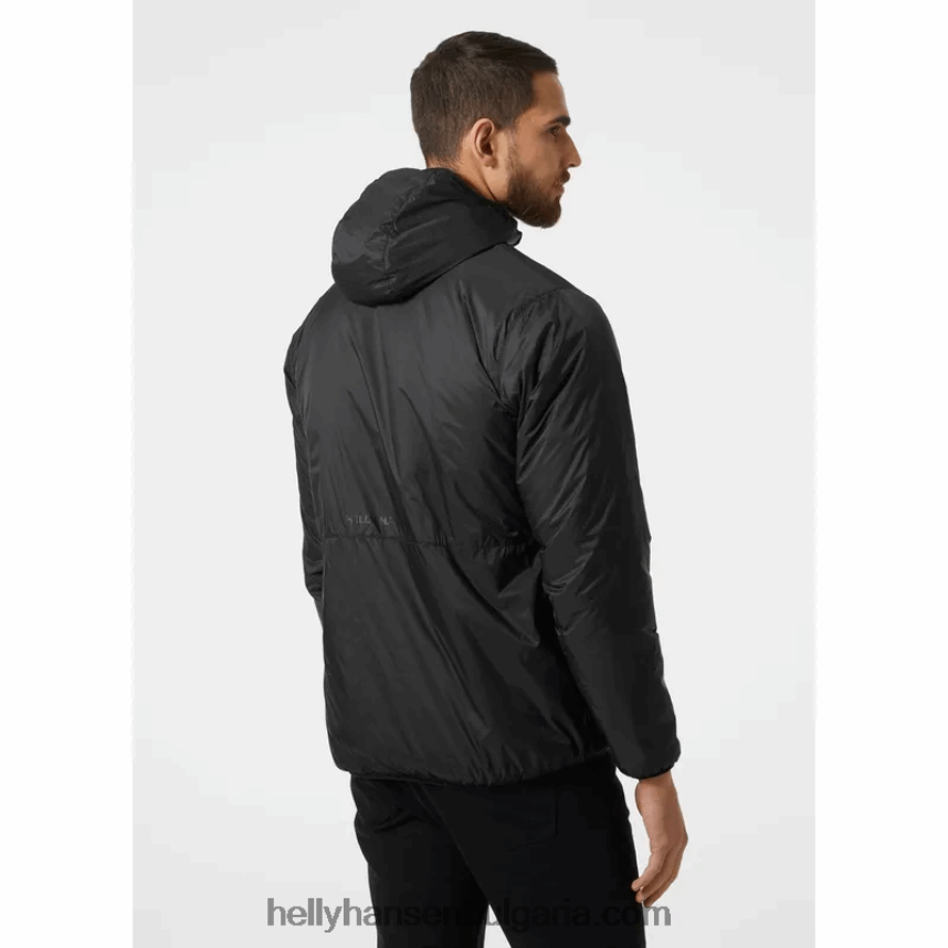 мъже мъжко патрулно изолирано яке 80V22D403 черен Helly-Hansen