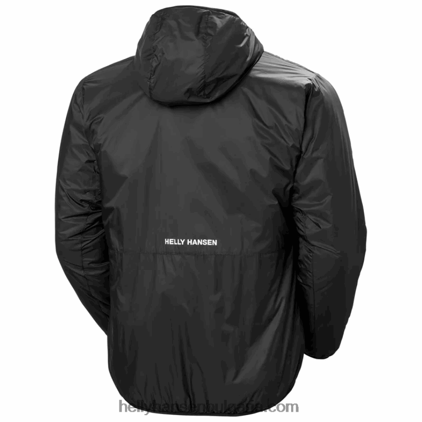мъже мъжко патрулно изолирано яке 80V22D403 черен Helly-Hansen