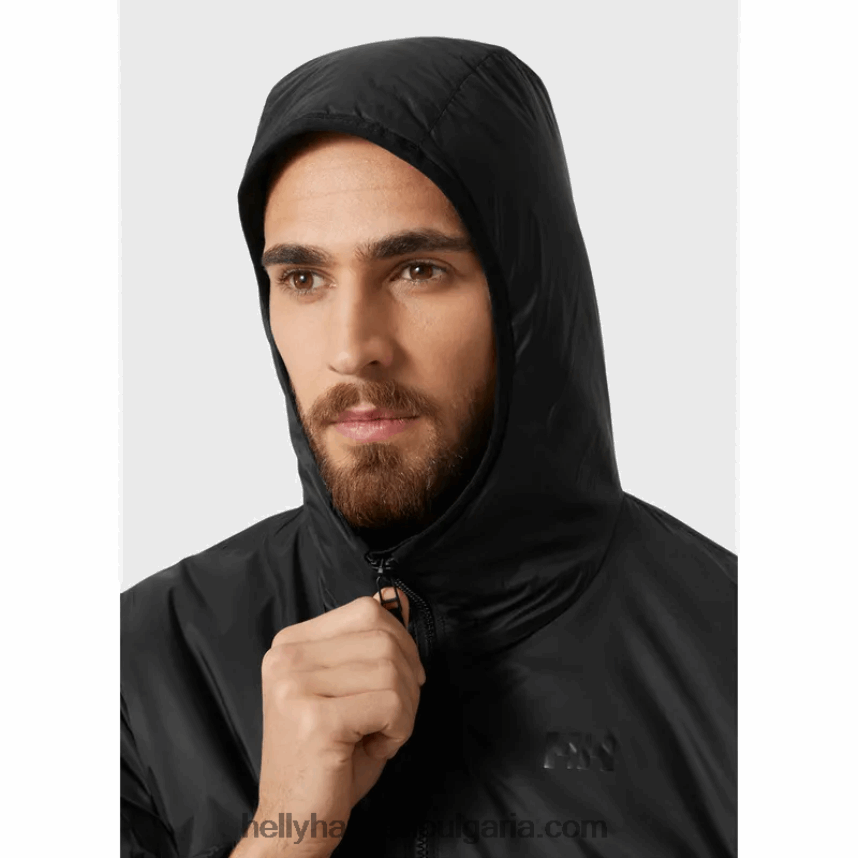 мъже мъжко патрулно изолирано яке 80V22D403 черен Helly-Hansen