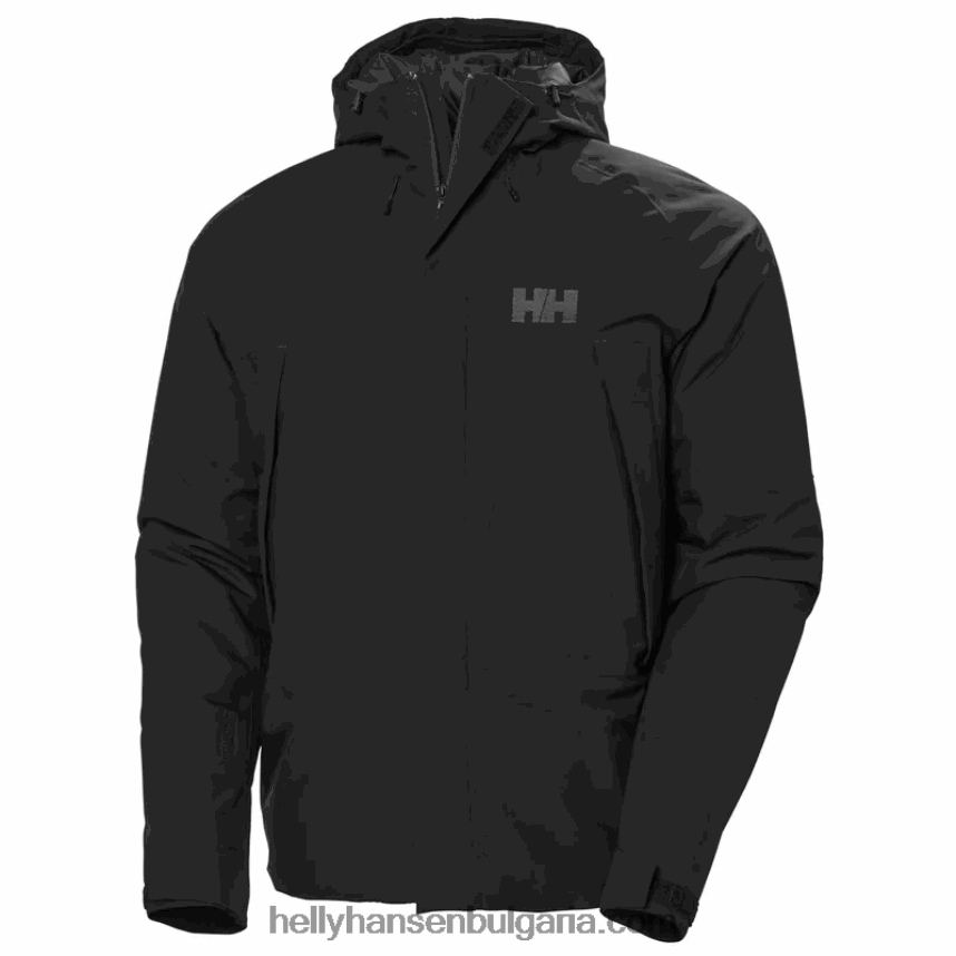 мъже мъжко изолирано яке Banff 80V22D180 черен Helly-Hansen