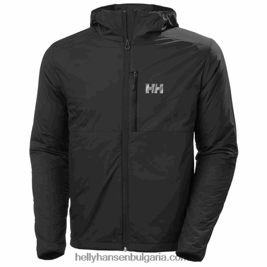 мъже Мъжки изолатор с еластична качулка Odin 80V22D220 черен Helly-Hansen