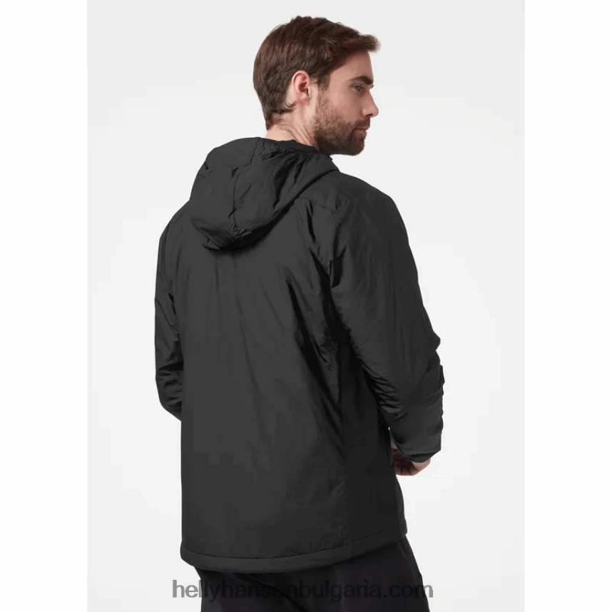 мъже Мъжки изолатор с еластична качулка Odin 80V22D220 черен Helly-Hansen