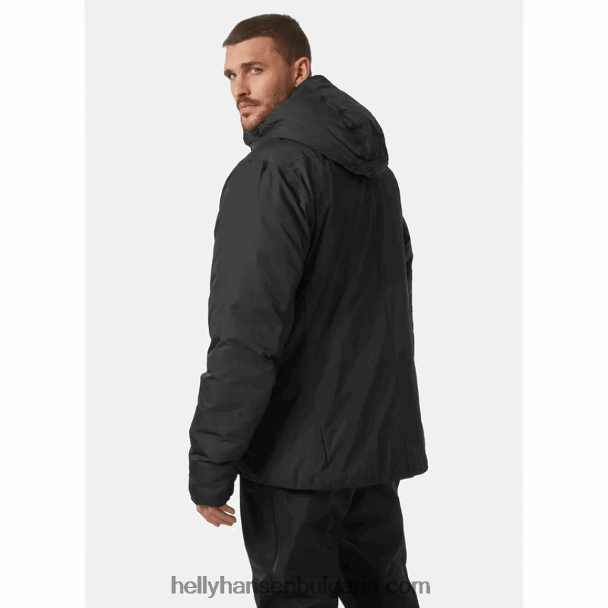 мъже мъжко изолирано яке lifa pro belay 80V22D218 черен Helly-Hansen