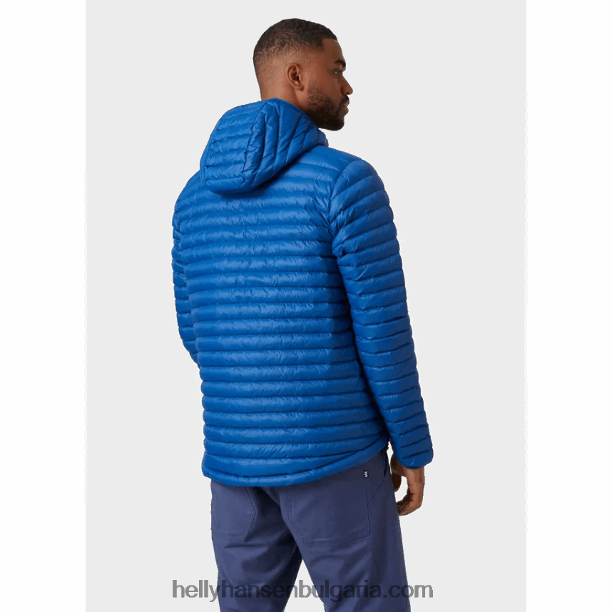мъже мъжко изолирано яке с качулка sirdal 80V22D225 дълбок фиорд Helly-Hansen