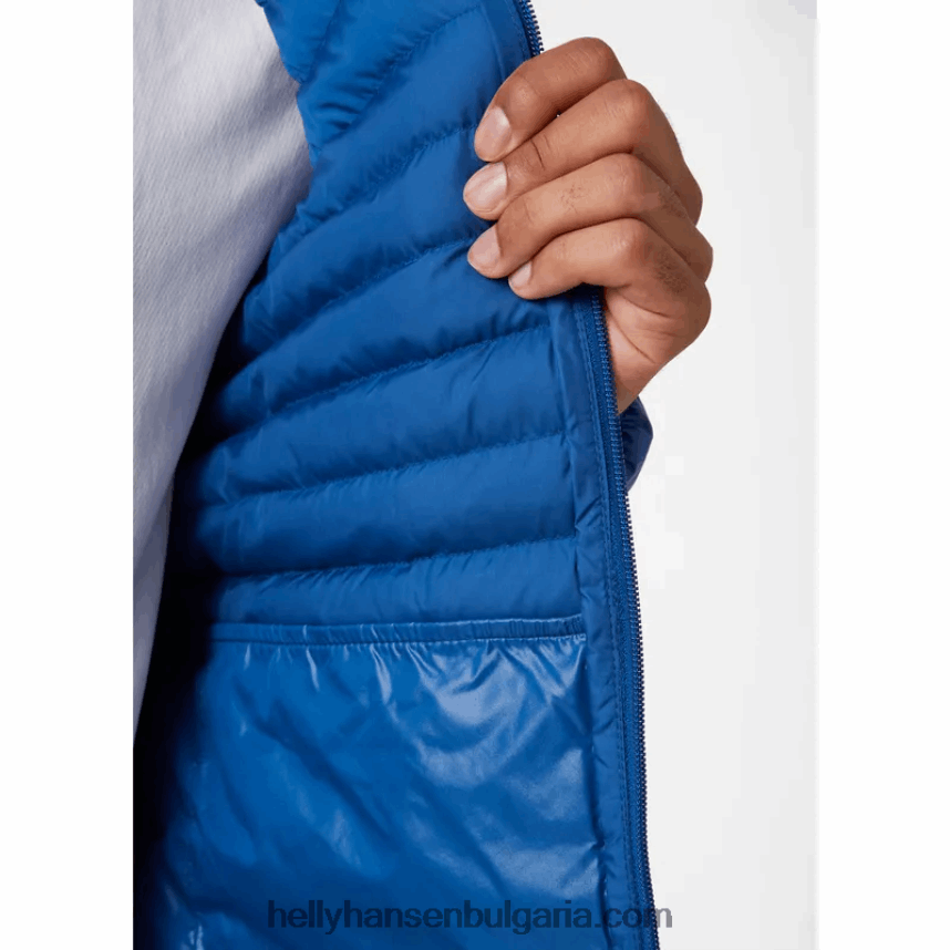 мъже мъжко изолирано яке с качулка sirdal 80V22D225 дълбок фиорд Helly-Hansen