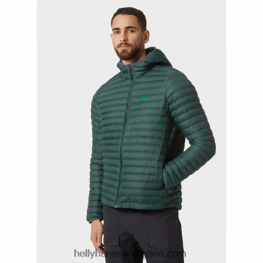 мъже мъжко изолирано яке с качулка sirdal 80V22D226 най-тъмен spr Helly-Hansen