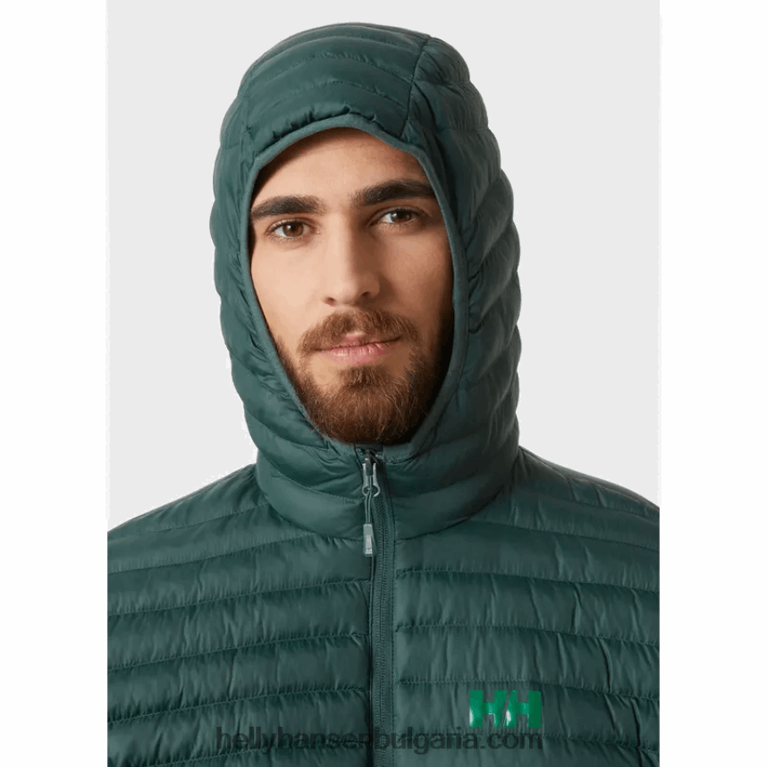 мъже мъжко изолирано яке с качулка sirdal 80V22D226 най-тъмен spr Helly-Hansen