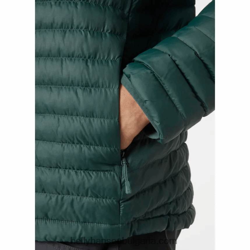 мъже мъжко изолирано яке с качулка sirdal 80V22D226 най-тъмен spr Helly-Hansen