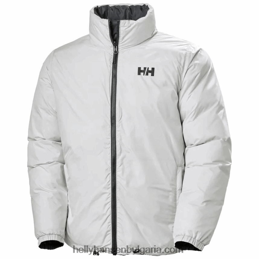 мъже мъжко hh двустранно пухено яке 80V22D343 черен Helly-Hansen