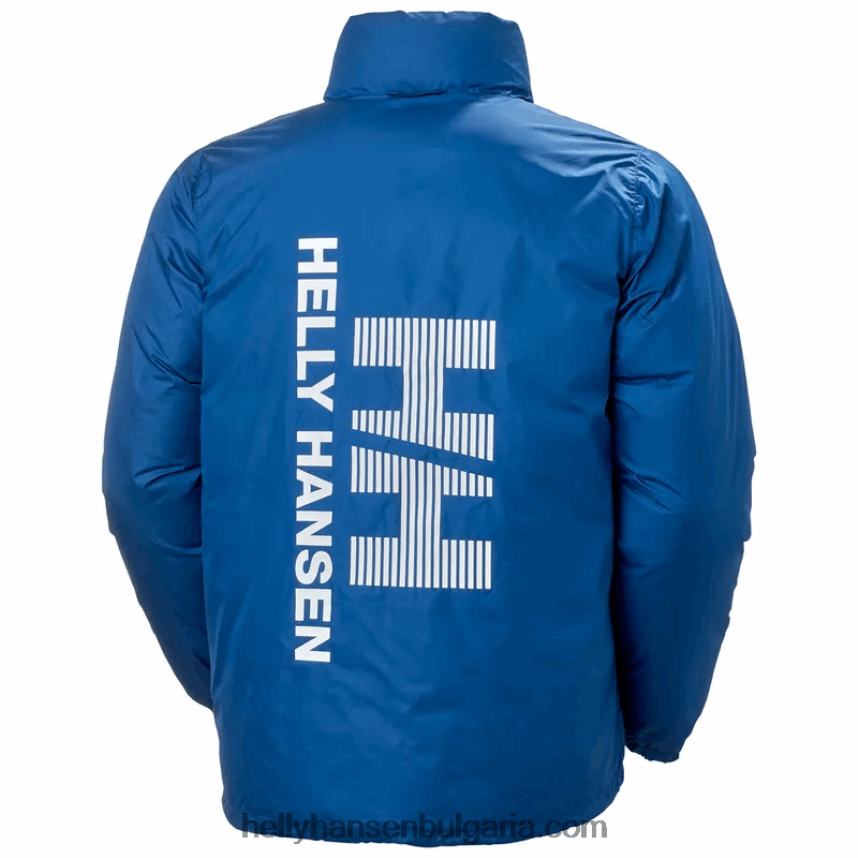 мъже мъжко hh двустранно пухено яке 80V22D344 военноморски флот Helly-Hansen