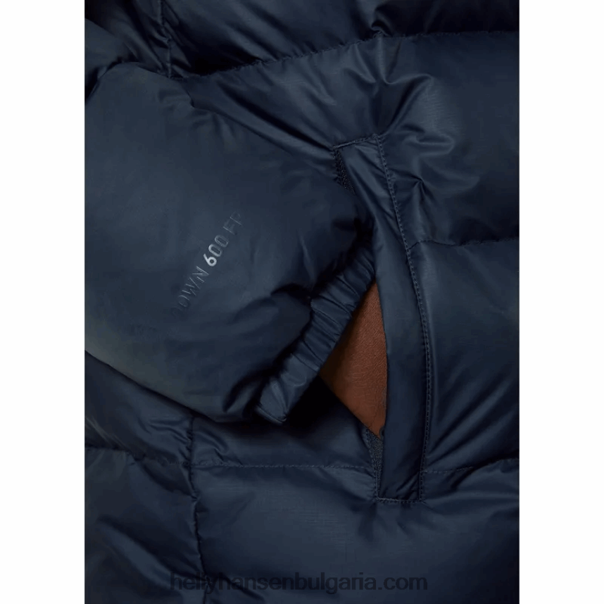 мъже мъжко hh двустранно пухено яке 80V22D344 военноморски флот Helly-Hansen