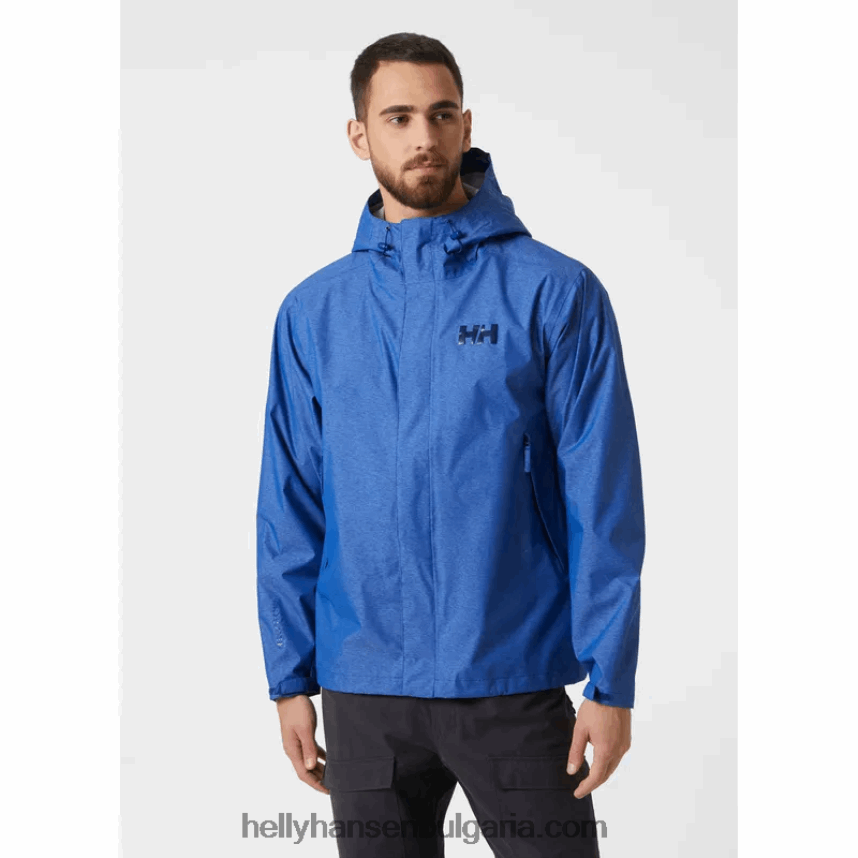 мъже мъжко нари 2,5 пластово външно яке 80V22D192 дълбок фиорд Helly-Hansen