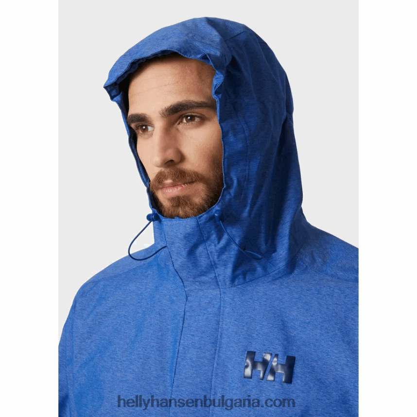 мъже мъжко нари 2,5 пластово външно яке 80V22D192 дълбок фиорд Helly-Hansen