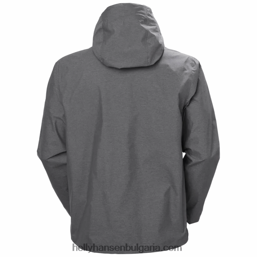 мъже мъжко нари 2,5 пластово външно яке 80V22D194 въглен ме Helly-Hansen
