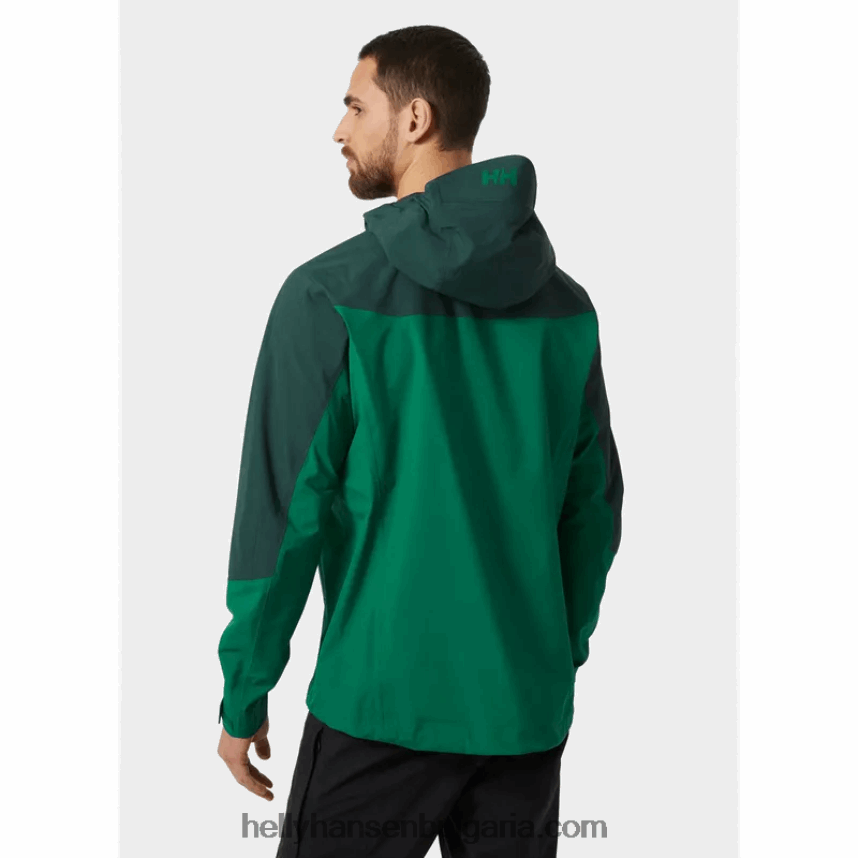 мъже мъжко 3-слойно яке verglas 2.0 80V22D189 малахит Helly-Hansen