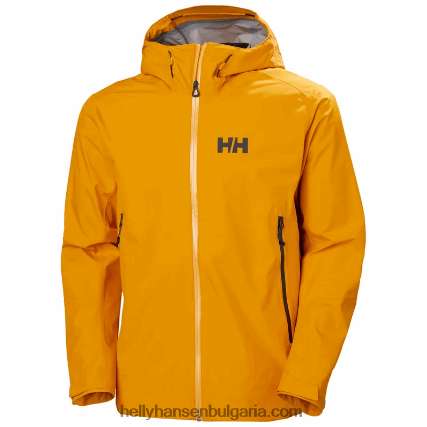 мъже мъжко 3-слойно яке verglas 2.0 80V22D190 морошка Helly-Hansen