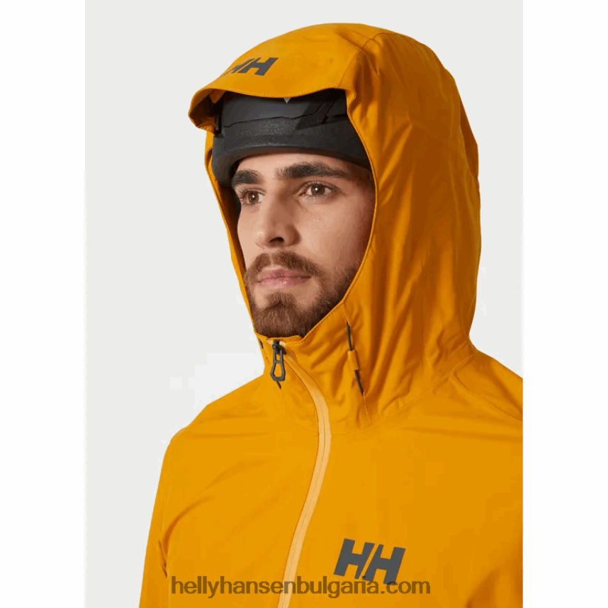 мъже мъжко 3-слойно яке verglas 2.0 80V22D190 морошка Helly-Hansen