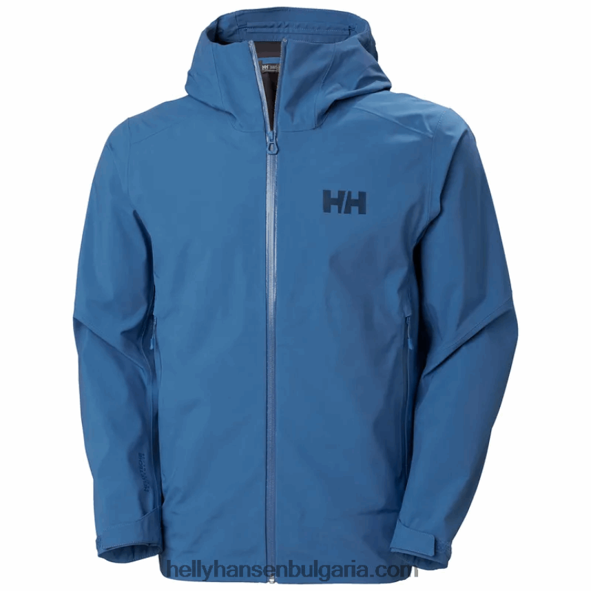 мъже мъжко 3-слойно яке verglas 80V22D210 азурит Helly-Hansen