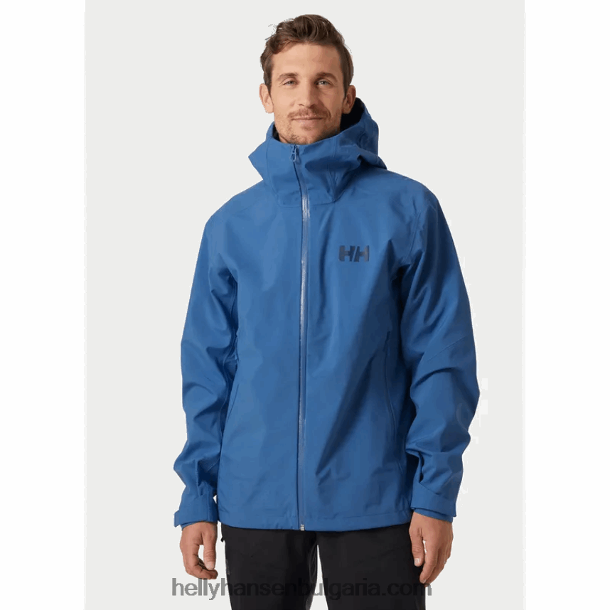 мъже мъжко 3-слойно яке verglas 80V22D210 азурит Helly-Hansen