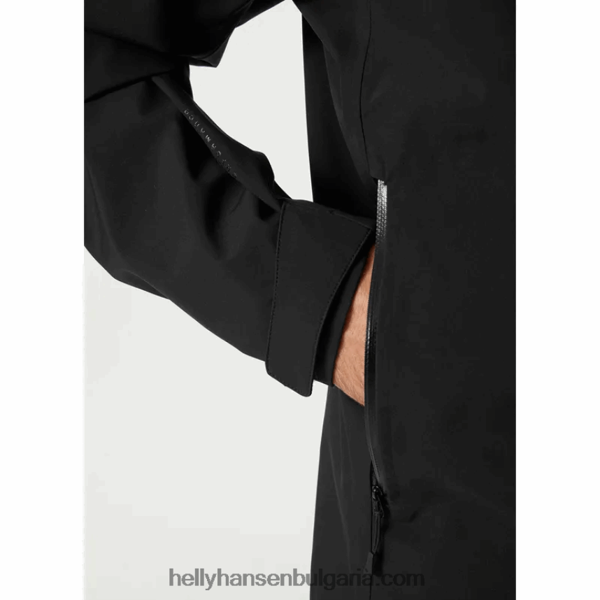 мъже мъжко 3-слойно яке verglas 80V22D212 черен Helly-Hansen