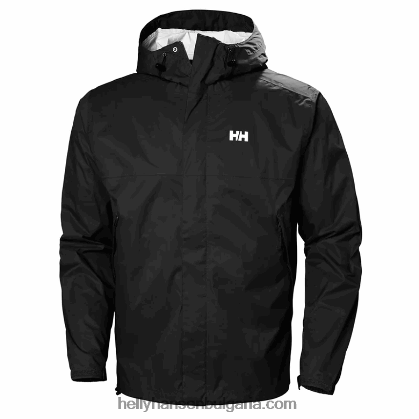 мъже мъжко яке тип раковина 80V22D166 черен Helly-Hansen