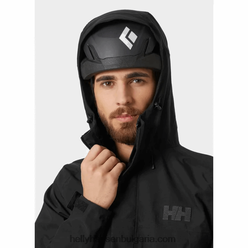 мъже мъжко банфово яке 80V22D188 черен Helly-Hansen