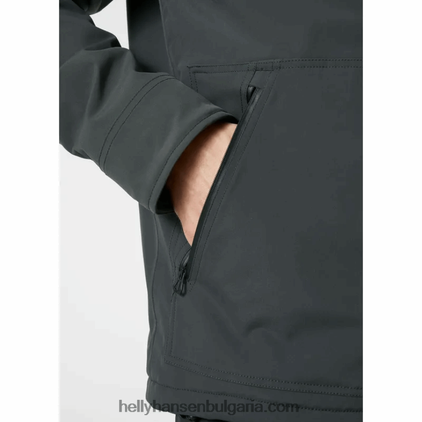 мъже мъжко вълнено яке с черупки от арктически океан 80V22D39 абанос Helly-Hansen