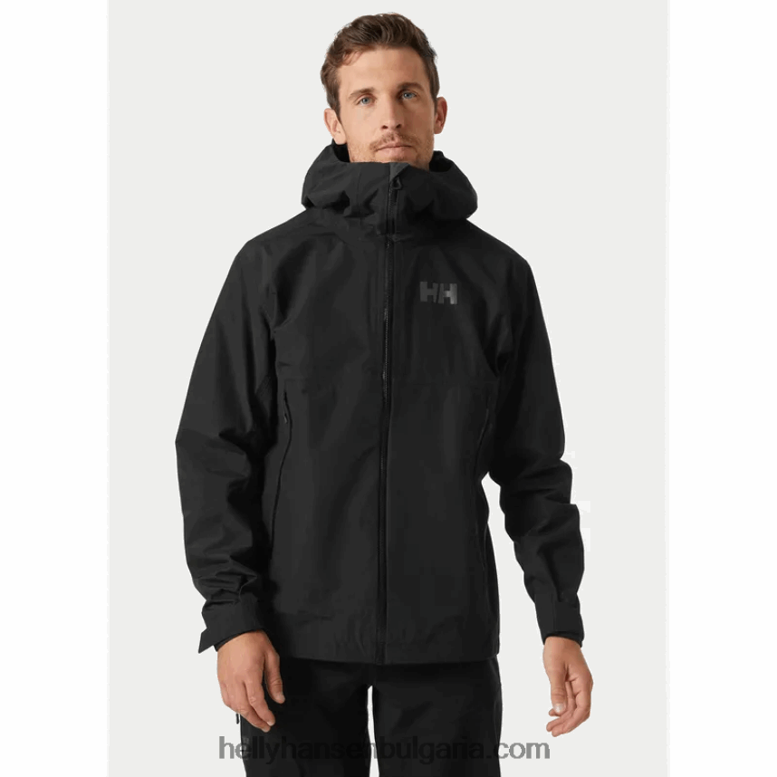 мъже мъжко яке Blaze 3 слоя 80V22D153 черен Helly-Hansen