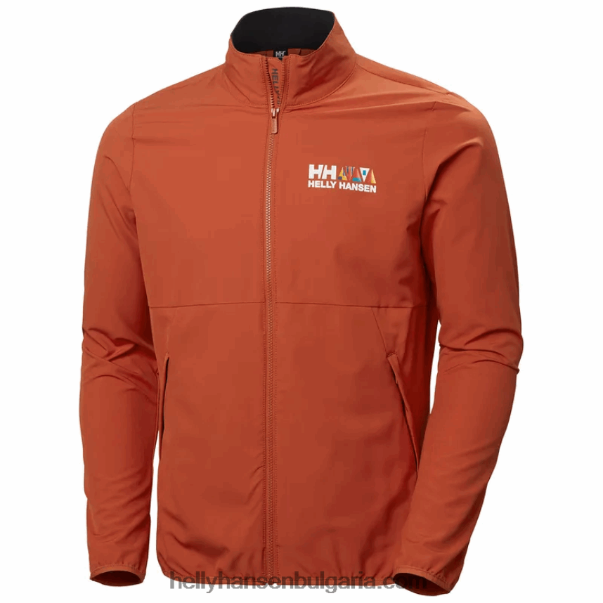 мъже мъжко яке Newport софтшел 80V22D67 каньон Helly-Hansen