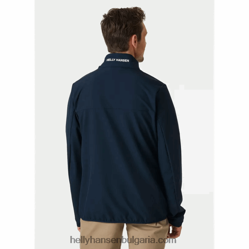мъже мъжко яке Newport софтшел 80V22D69 военноморски флот Helly-Hansen