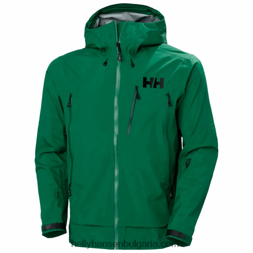 мъже мъжко яке Odin 9 Worlds 2.0 за открито 80V22D154 малахит Helly-Hansen