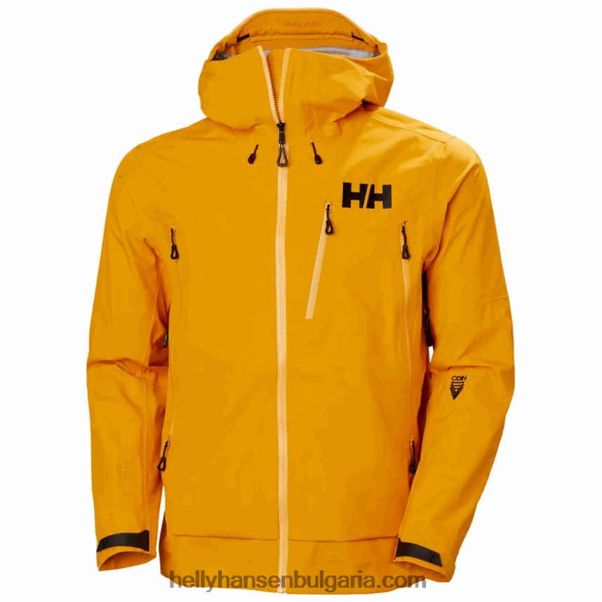 мъже мъжко яке Odin 9 Worlds 2.0 за открито 80V22D155 морошка Helly-Hansen