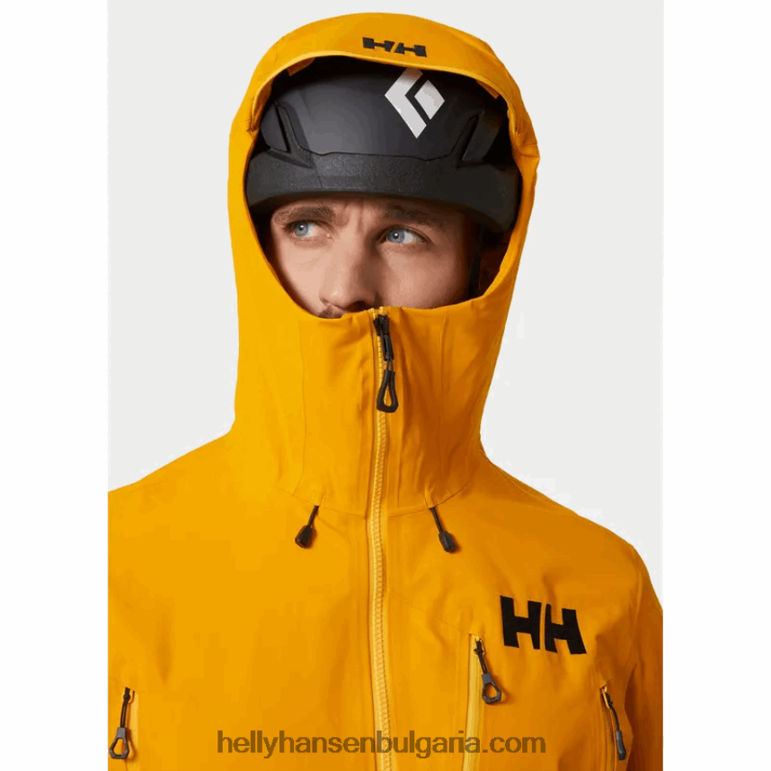 мъже мъжко яке Odin 9 Worlds 2.0 за открито 80V22D155 морошка Helly-Hansen