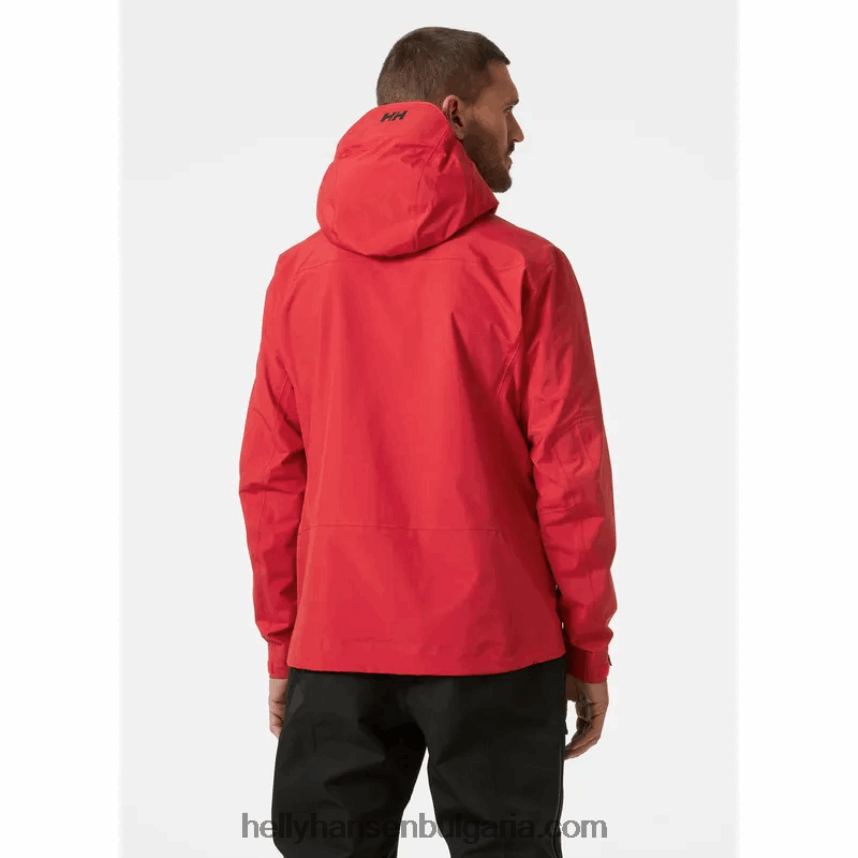 мъже мъжко яке Odin 9 Worlds 2.0 за открито 80V22D157 червен Helly-Hansen