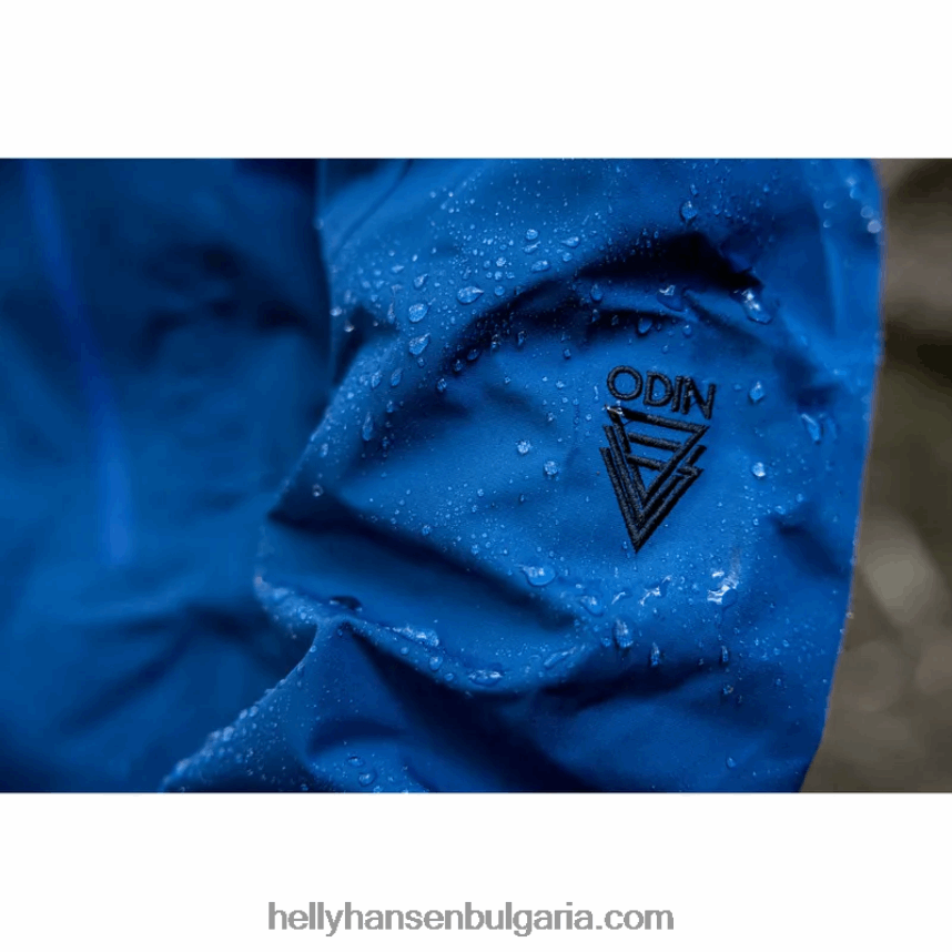 мъже мъжко яке Odin Mountain Infinity Shell 80V22D176 дълбок фиорд Helly-Hansen