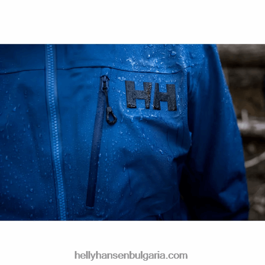 мъже мъжко яке Odin Mountain Infinity Shell 80V22D176 дълбок фиорд Helly-Hansen