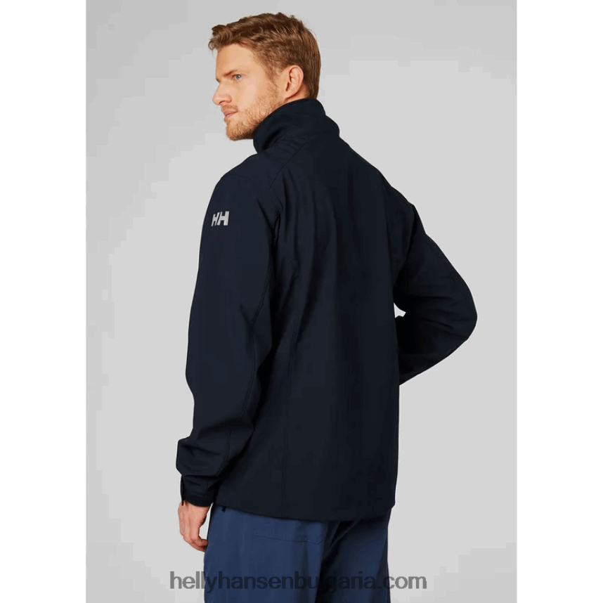 мъже мъжко софтшел яке Paramount 80V22D168 военноморски флот Helly-Hansen