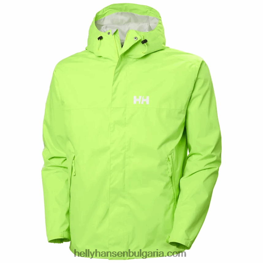 мъже мъжко яке ervik 80V22D195 рязко зелено Helly-Hansen