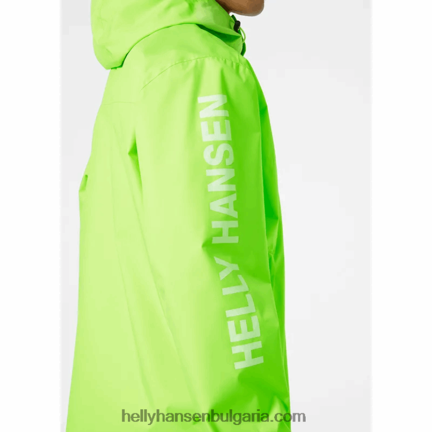 мъже мъжко яке ervik 80V22D195 рязко зелено Helly-Hansen