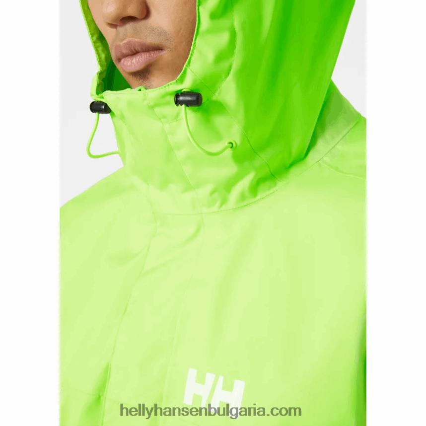 мъже мъжко яке ervik 80V22D195 рязко зелено Helly-Hansen