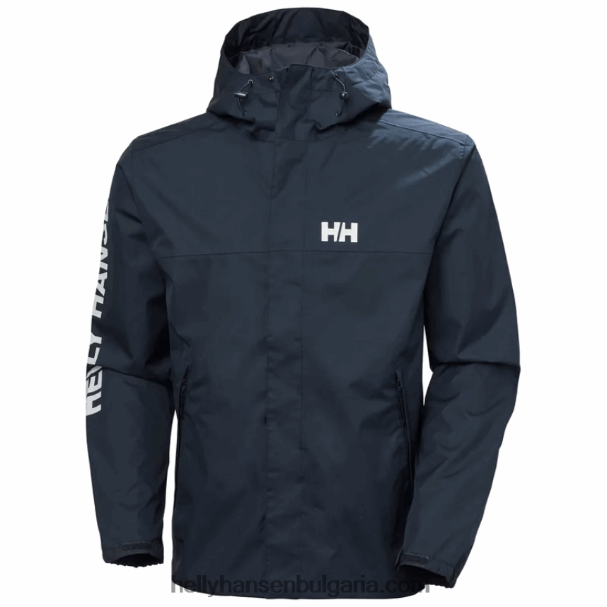 мъже мъжко яке ervik 80V22D197 военноморски флот Helly-Hansen