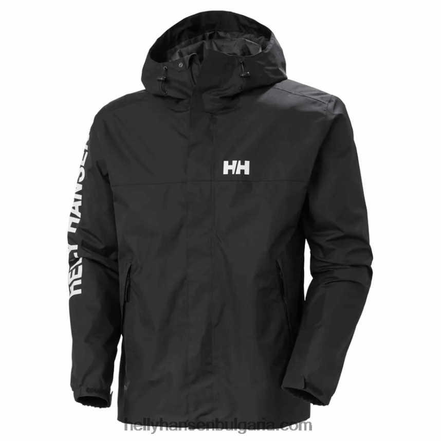 мъже мъжко яке ervik 80V22D198 черен Helly-Hansen