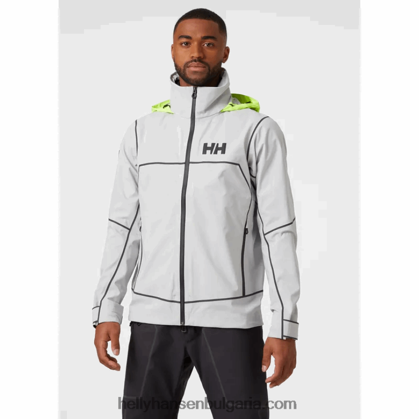 мъже мъжко яке от фолио на hp 80V22D51 сива мъгла Helly-Hansen