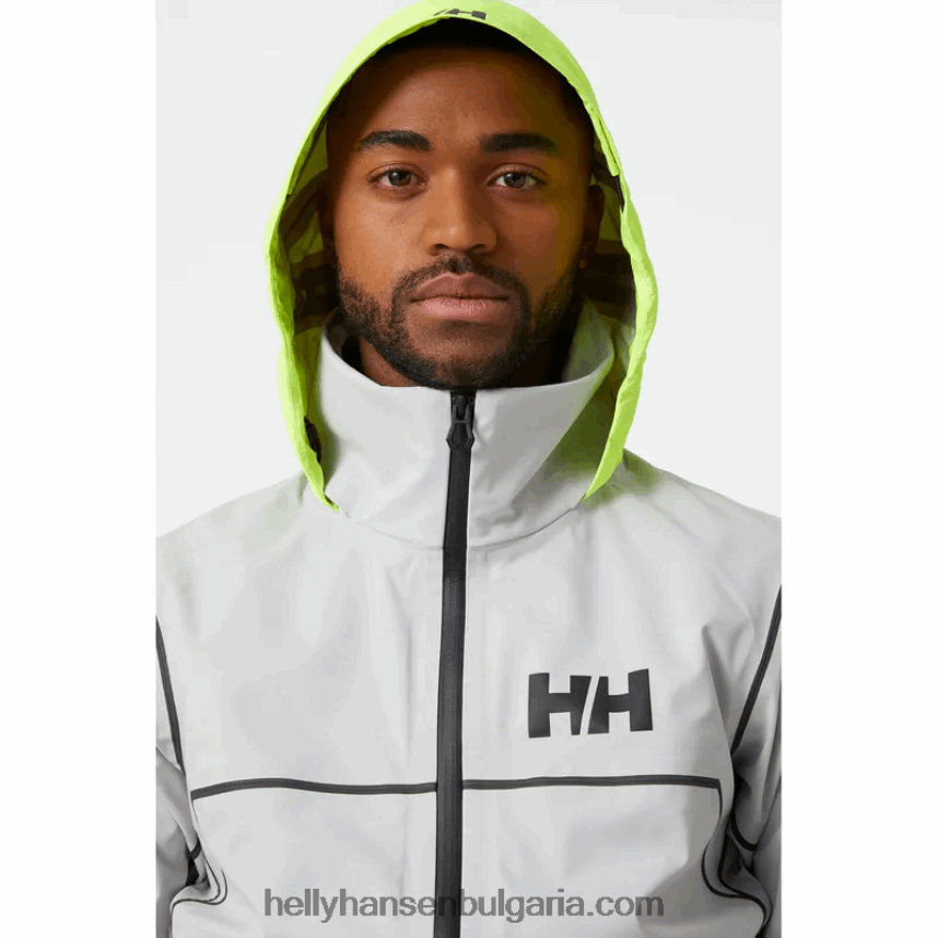 мъже мъжко яке от фолио на hp 80V22D51 сива мъгла Helly-Hansen
