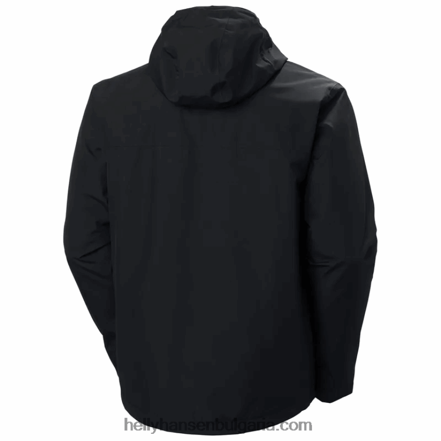 мъже мъжко яке juell 3 в 1 с черупка и изолатор 80V22D279 черен Helly-Hansen