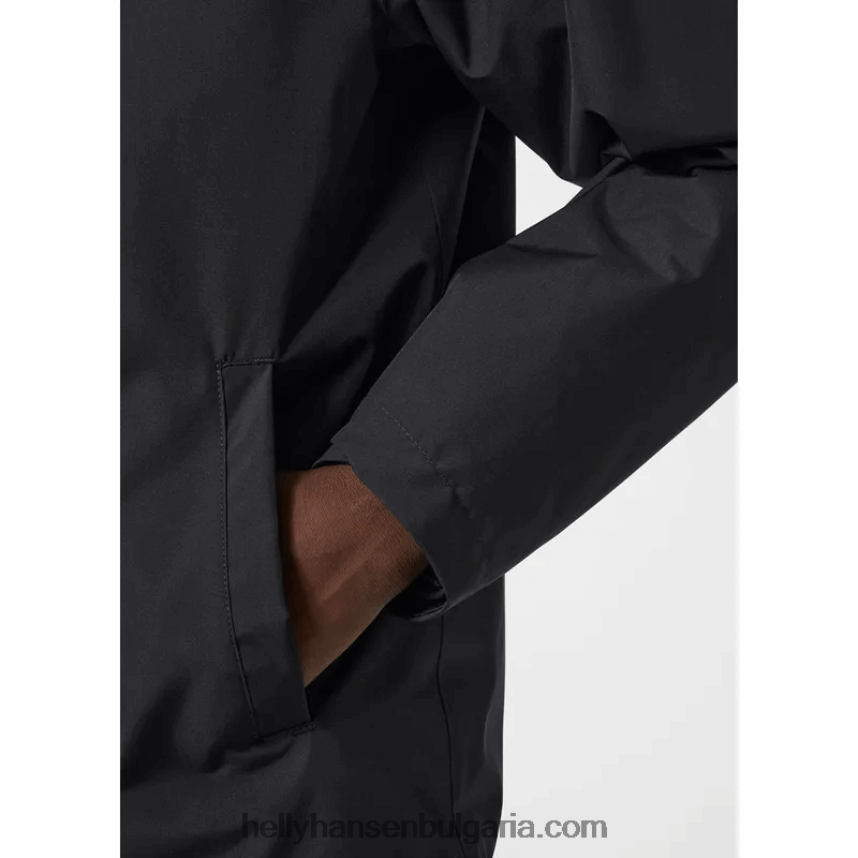 мъже мъжко яке juell 3 в 1 с черупка и изолатор 80V22D279 черен Helly-Hansen